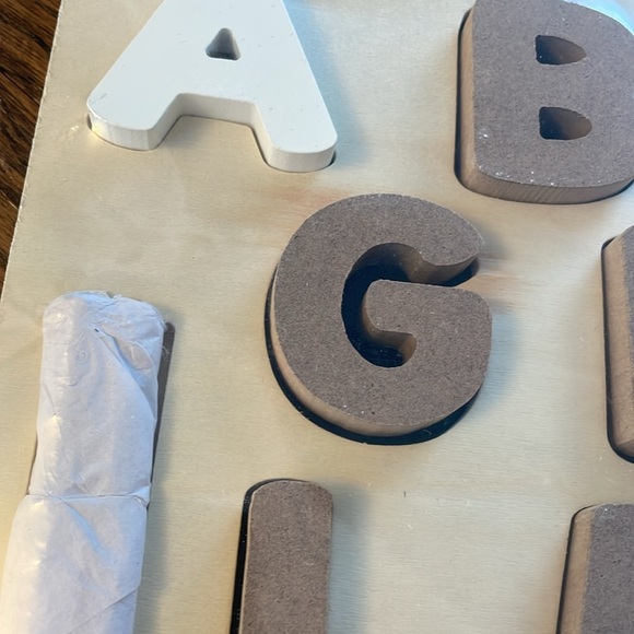 Alphabet Puzzle Wooden and Composite - Picture 3 of 4